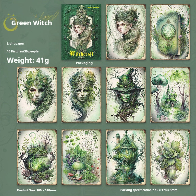 0412 Secrets of Witchccaft Series Paper -30Pcs each pack