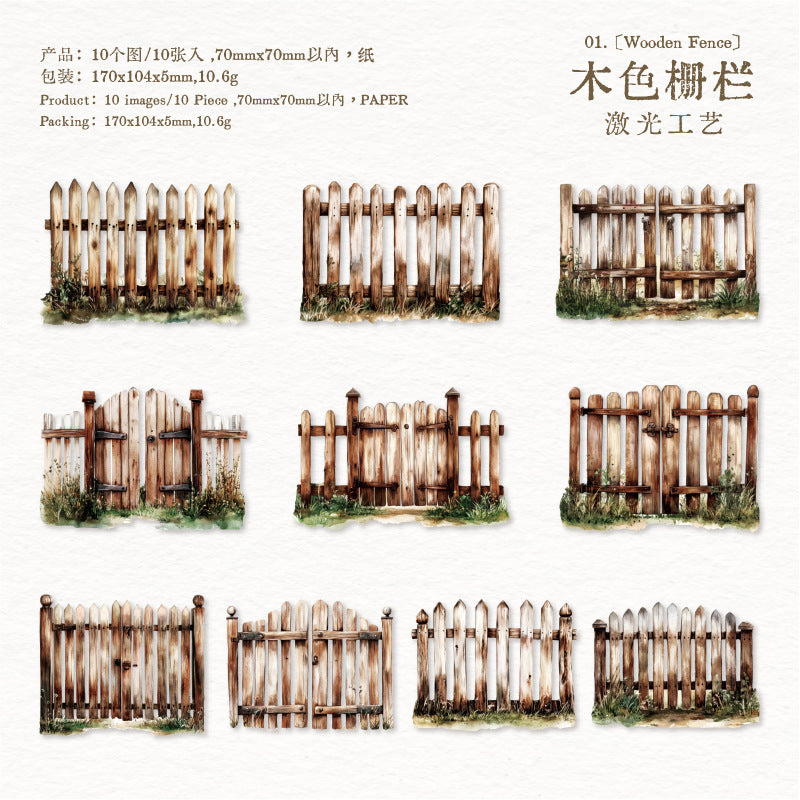 0221 Manor Series Paper -10Pcs each pack