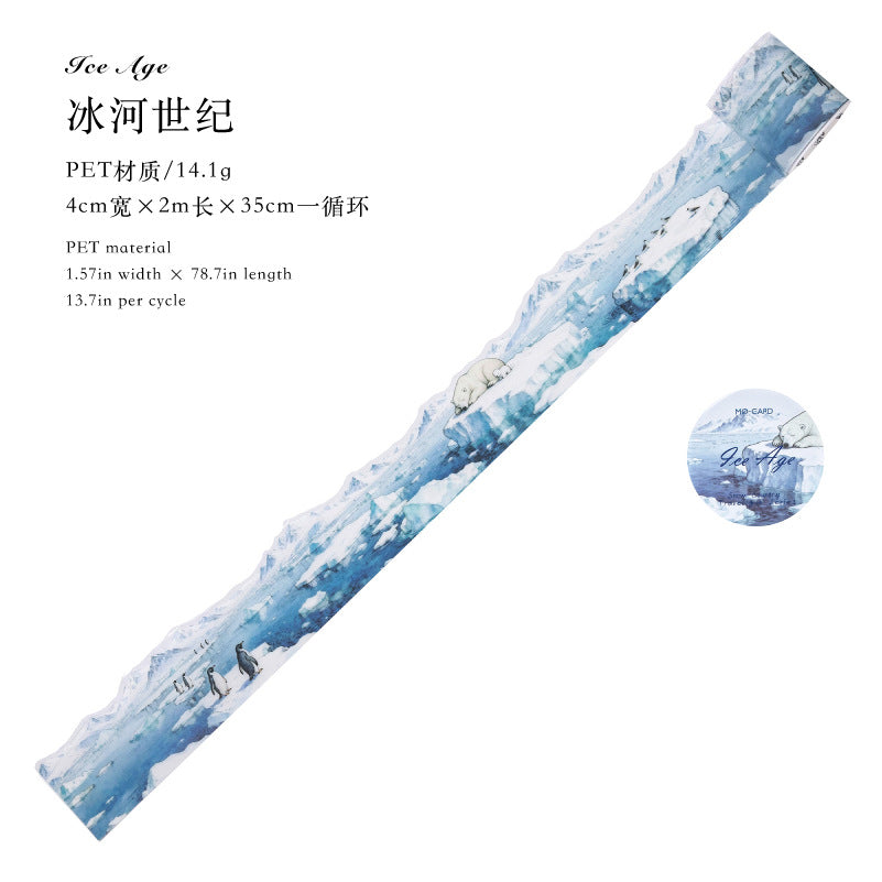 260318 Snow Country Travelogue PET Tape -4cm*2m