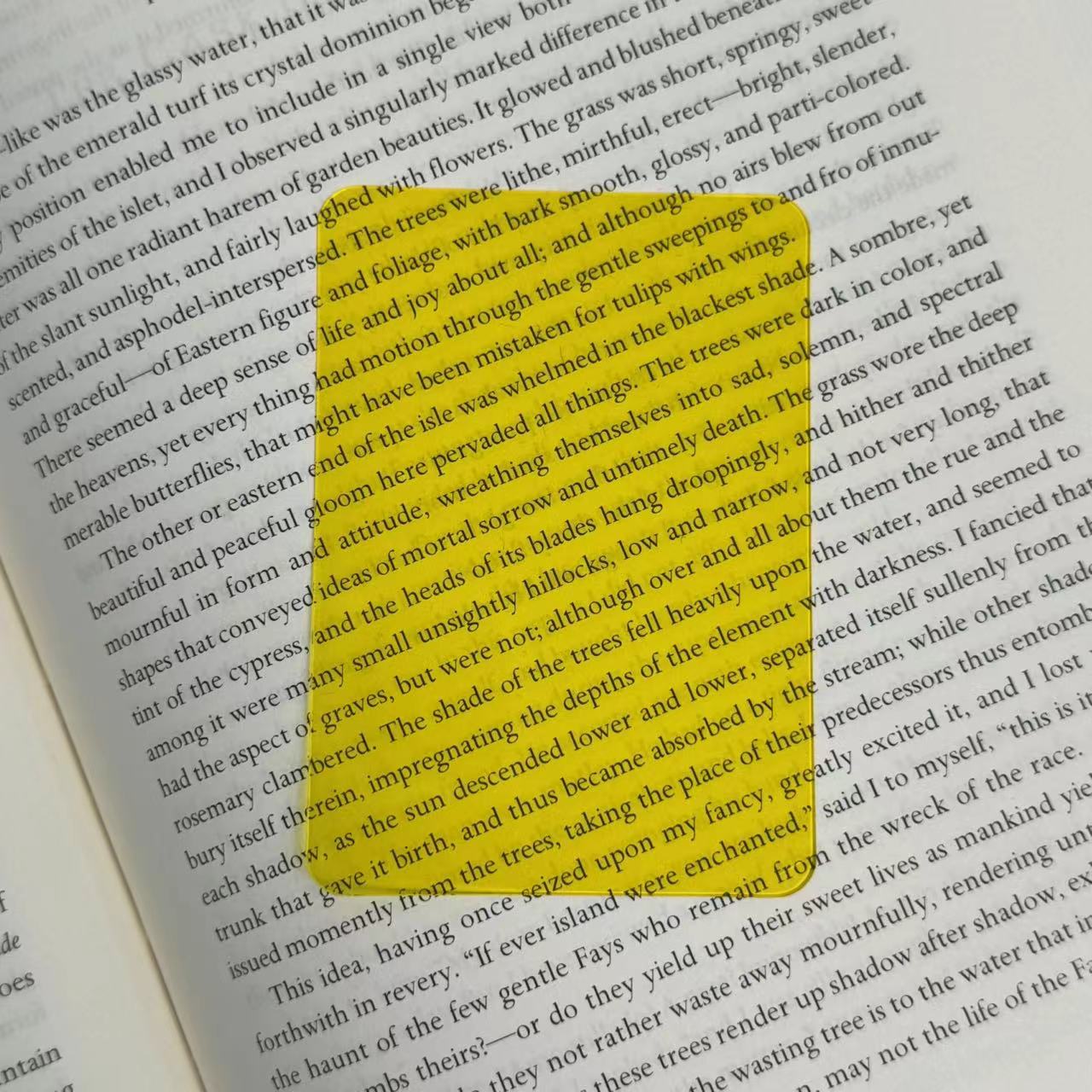 Colored clear ATC cards 1 pack of 20 pcs *Both sides have protective film 2.5*3.5 inch