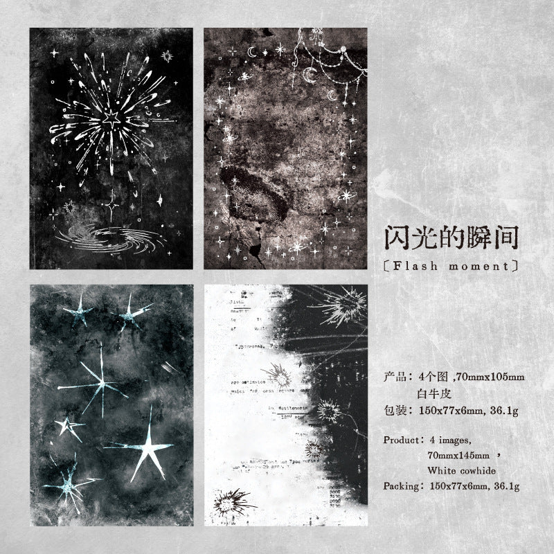 0220 Deserted Imagination Series Paper -40Pcs each pack