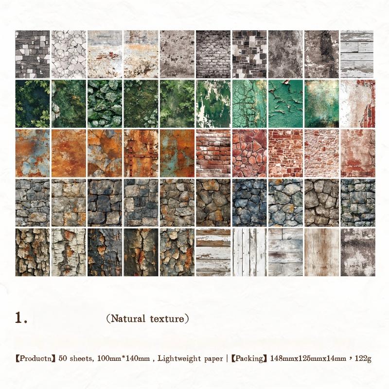 Vintage paper -100Pcs each pack