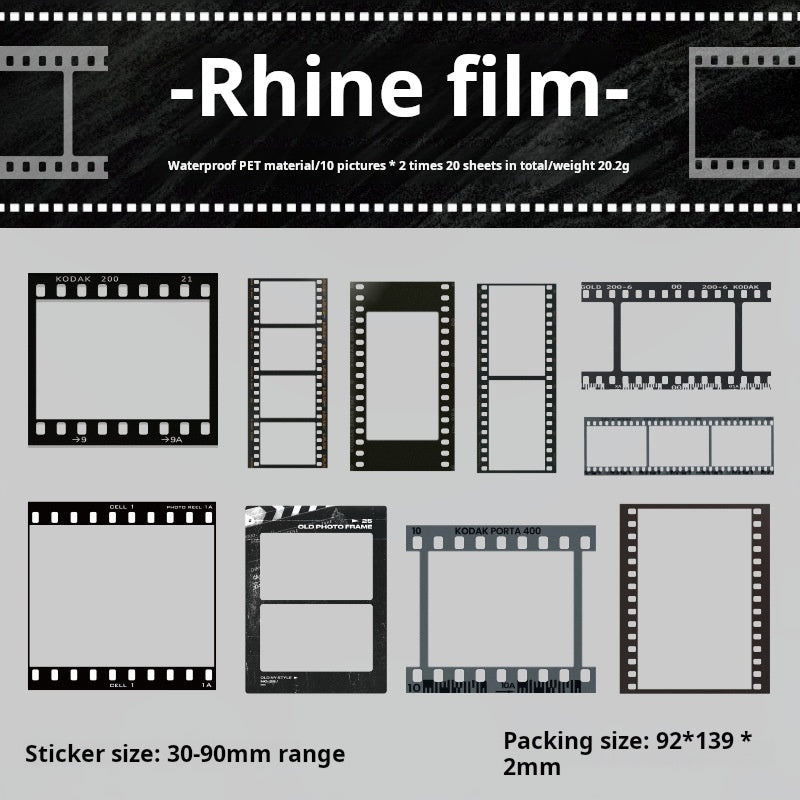 0327 Philatelic future lmprint Series Sticker -20Pcs each packnotes