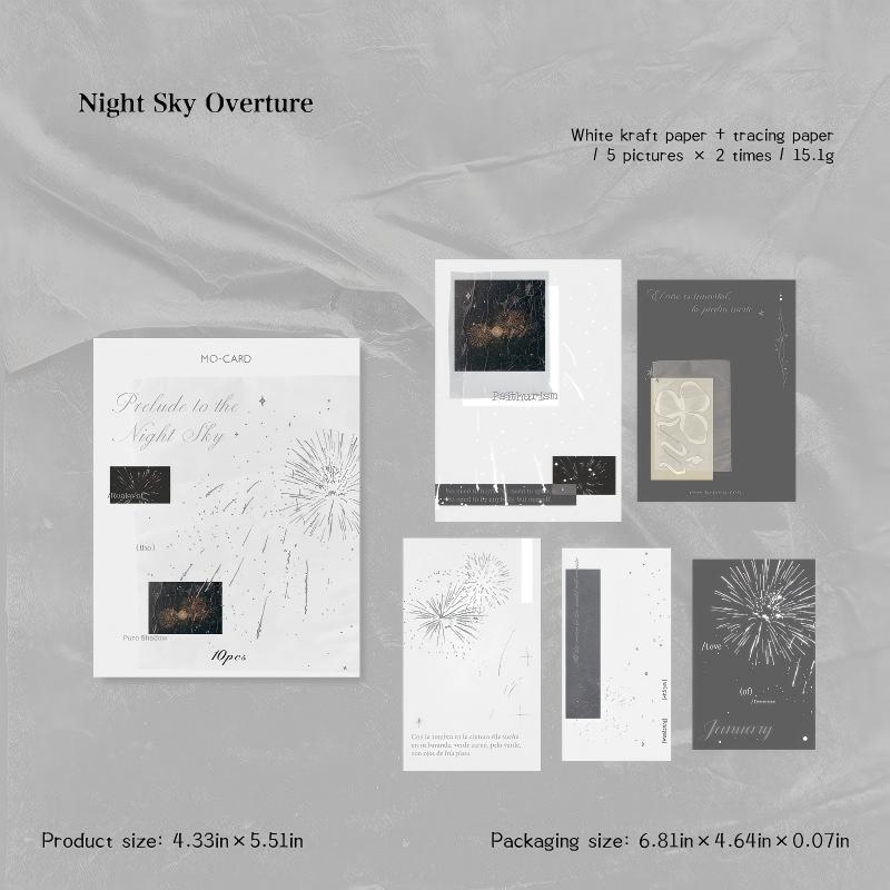 The Realm of plain shadows Solid paper -10Pcs each pack