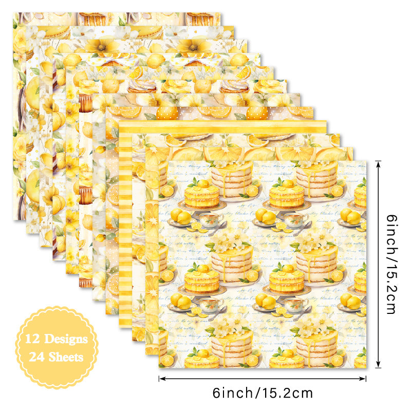 Lemon Delights paper size