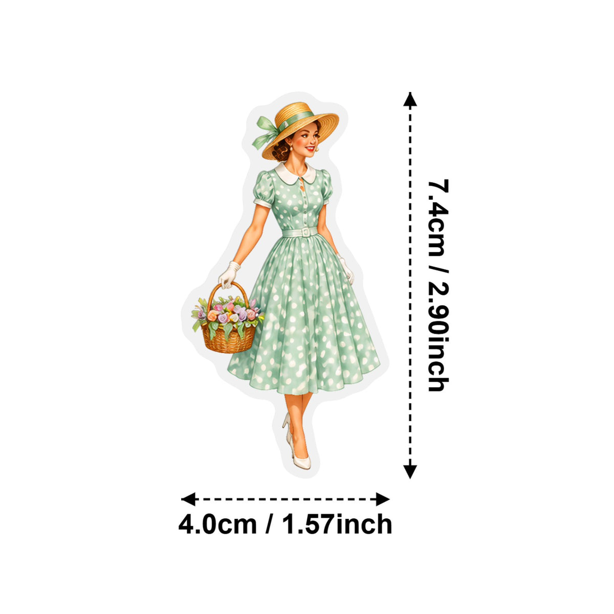 Elegant Ladies sticker – view 5