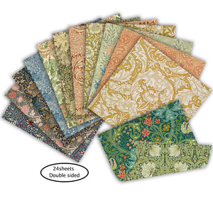 Papers fanned