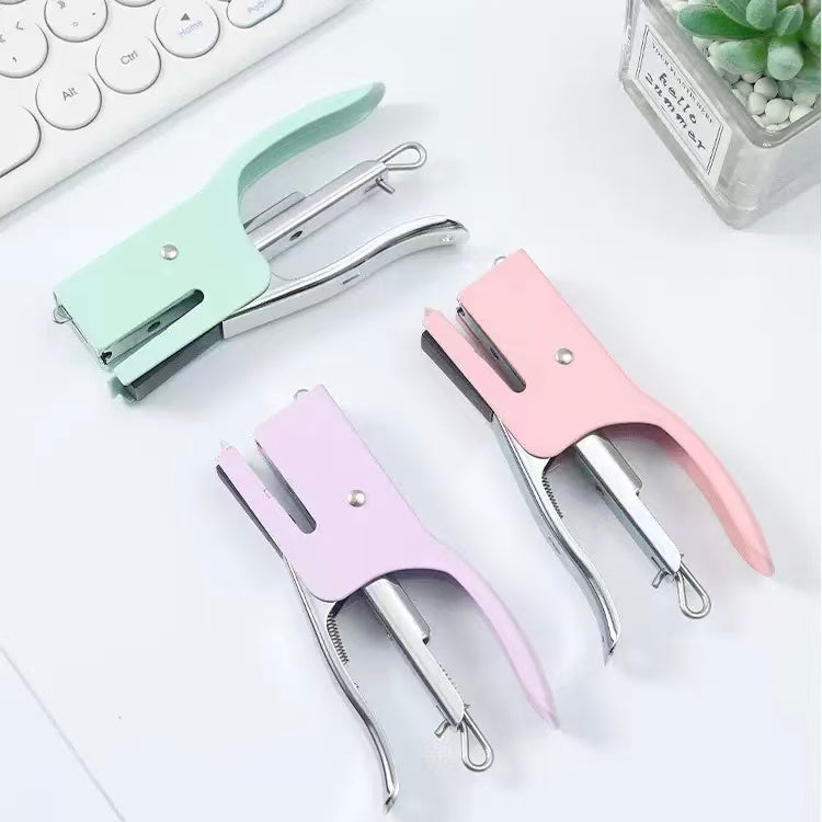 Staplers open