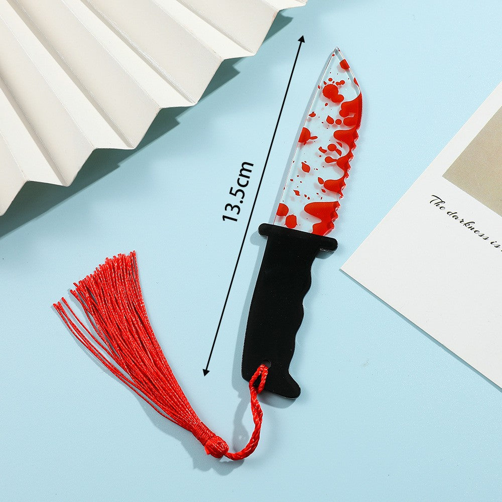 Acrylic knife Bookmark