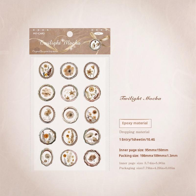 Sealing wax glue Sticker -1Pcs each pack