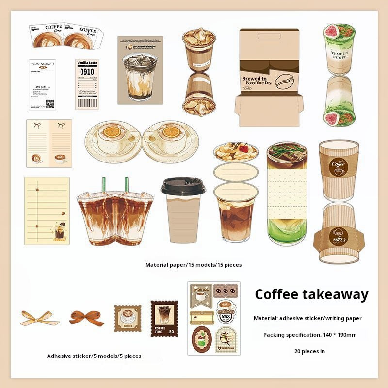0620 Afternoon tea Mixed pack -20Pcs each pack
