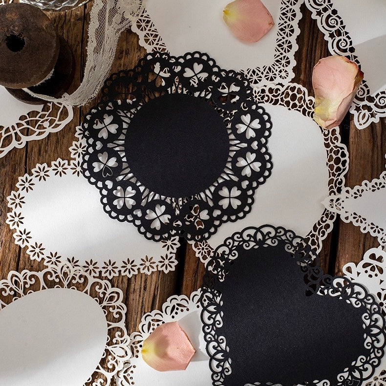 0527 Lace die-cut Paper -10Pcs each pack