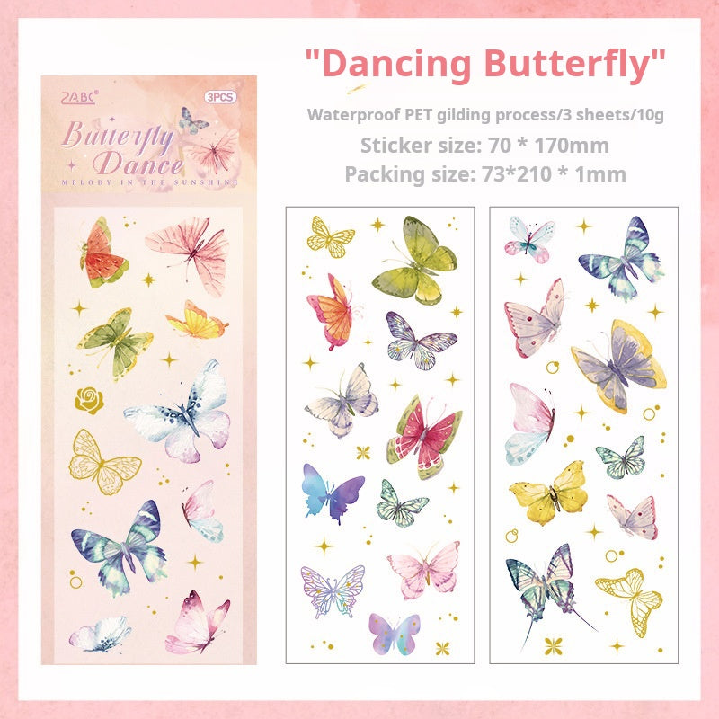 0315 Inspiration wandering Series Sticker -3Pcs each pack