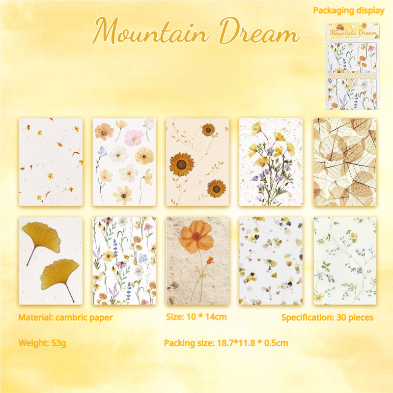 0510 Kasuga story Series Paper -30Pcs each pack