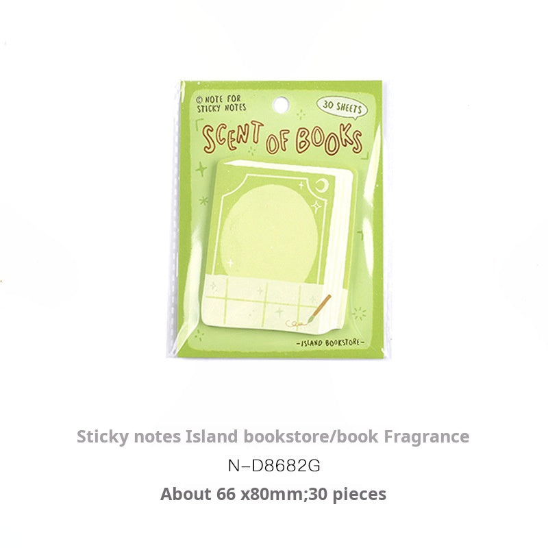 0318 Island bookstore Series Paper -30Pcs each pack