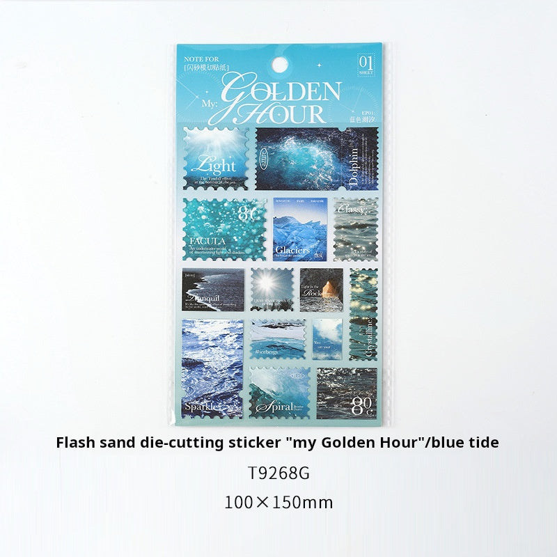 0322 My Golden Hour Series Sticker -1Pcs each pack