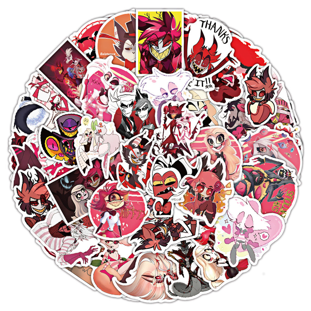 Gothic Cartoon Demon sticker – view 5