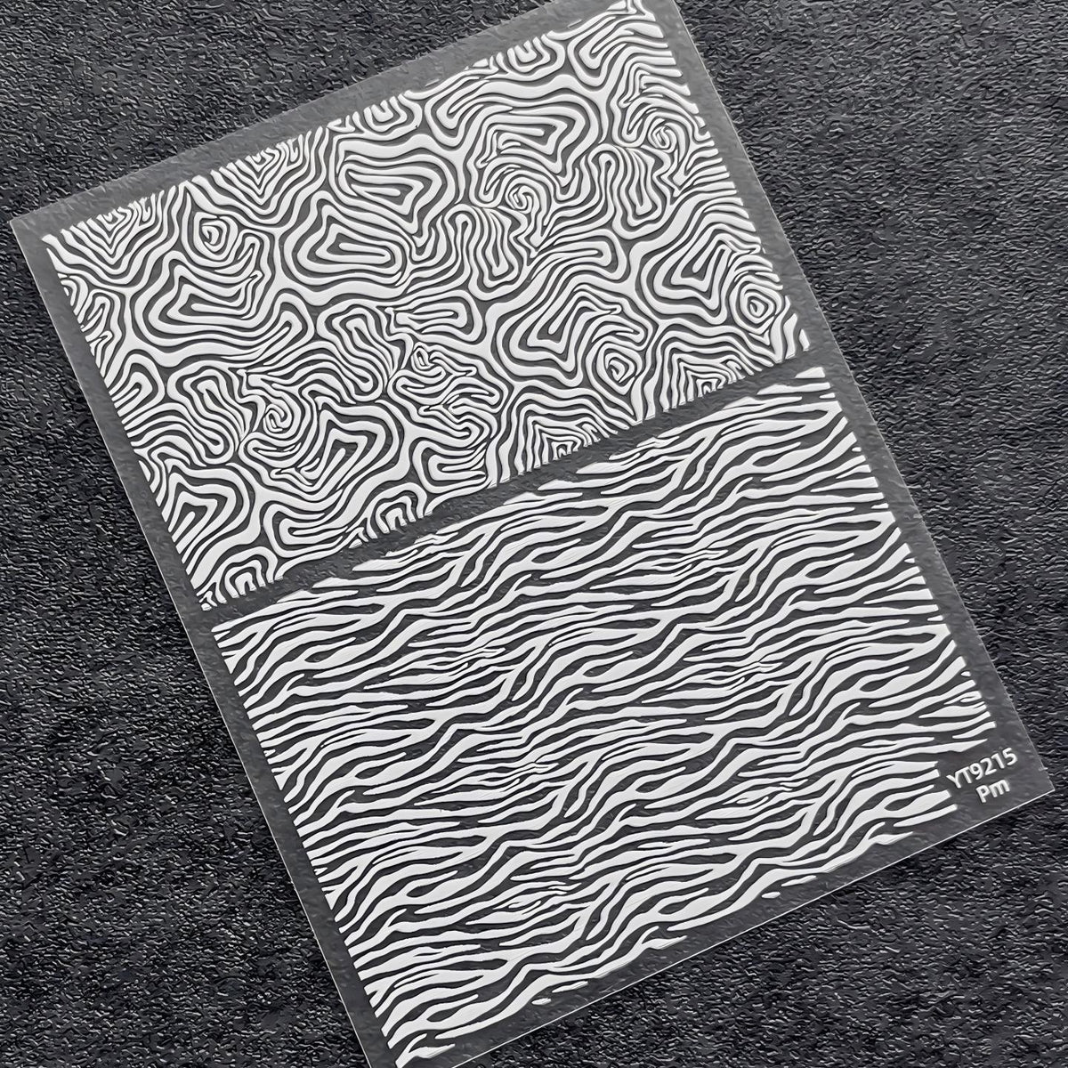 White zebra sheet