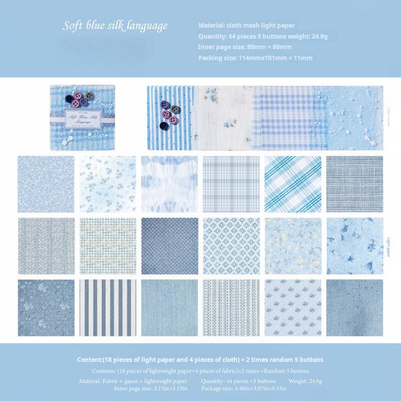 0417 Fuma Romance Series Paper -44Pcs each pack