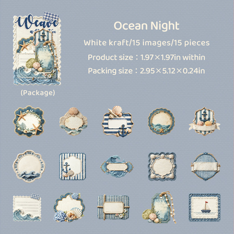 Woven Narratives sticker – view 7