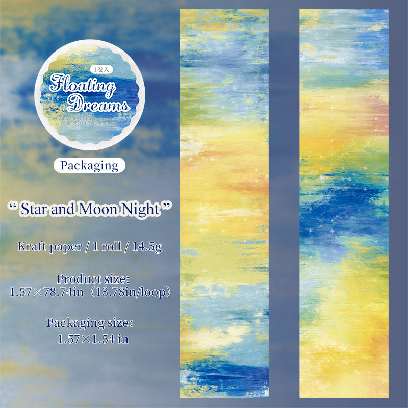 Floating Dreams Washi Tape (4cm x 2m)