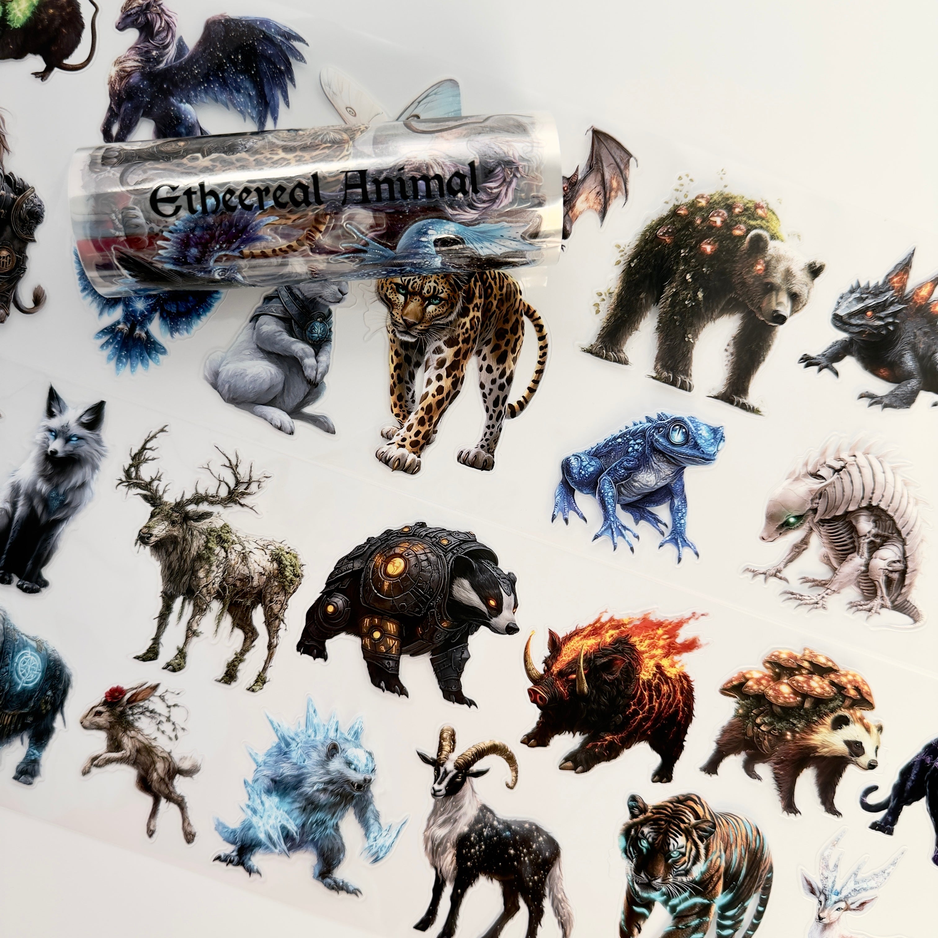 Ethereal Animal Pre cut PET Tape (12cm x 2m)