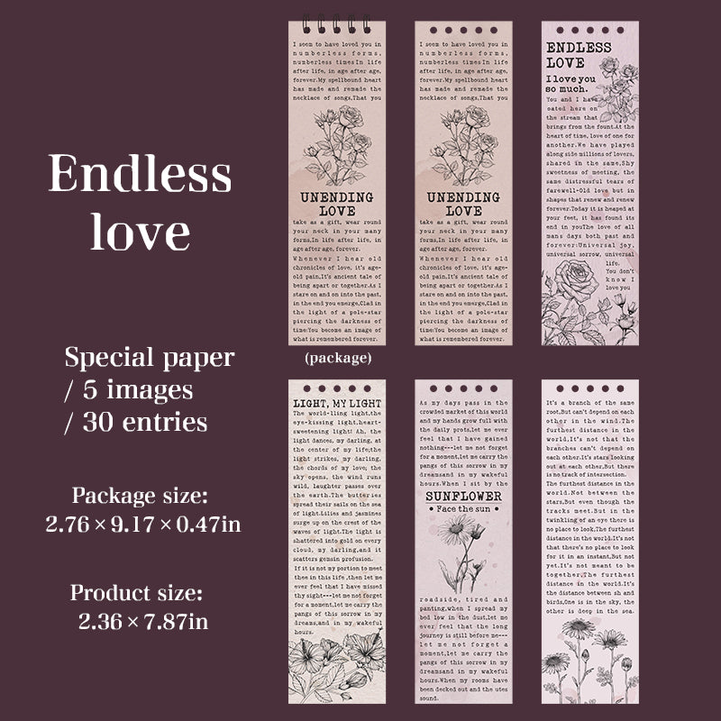 Vintage book paper -30Pcs each pack