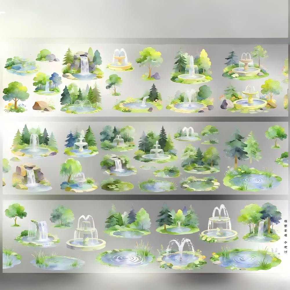 Forest Fountain PET Tape (8 x 90 cm) 1 loop