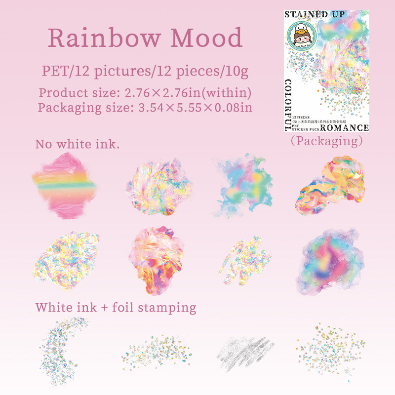 S-37-Book Series Sticker-20 pezzi per confezione