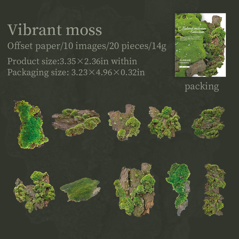 Nature collection sticker -20Pcs each pack