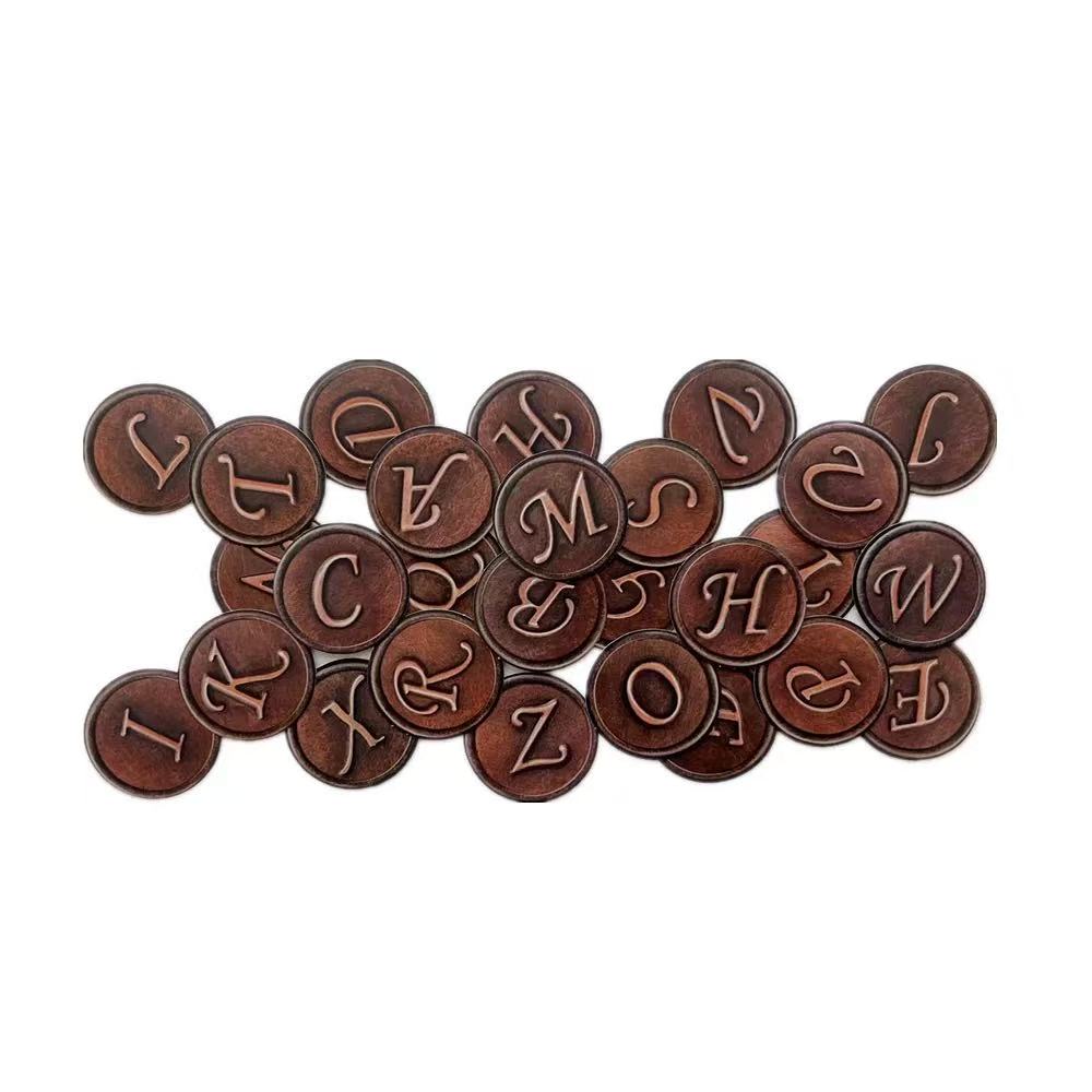 All letter coins