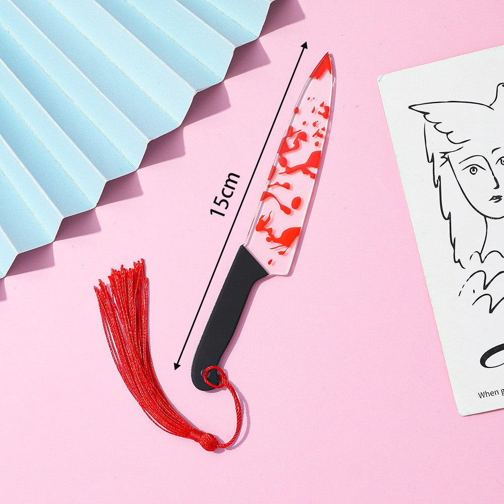 Acrylic knife Bookmark