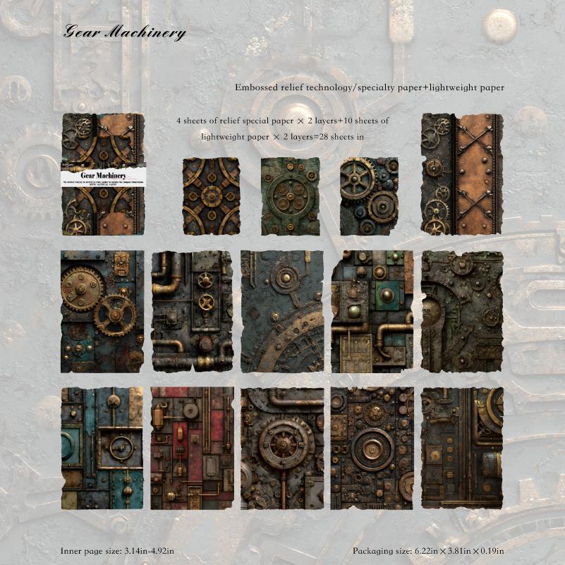 Rust paper -28Pcs each pack
