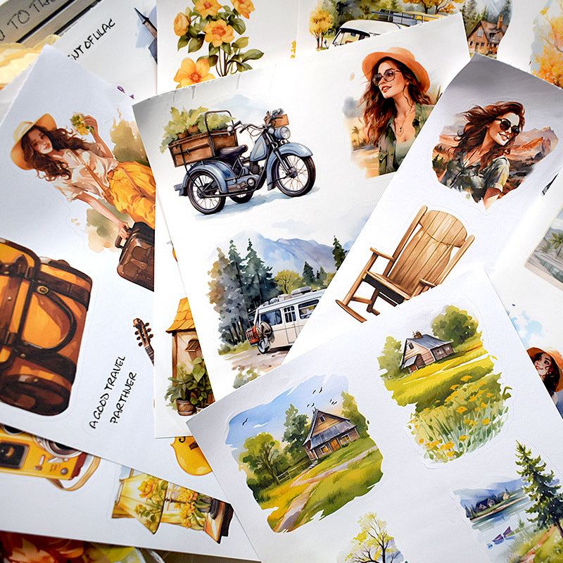 S-552- Spring notes Sticker Book -20Pcs each pack
