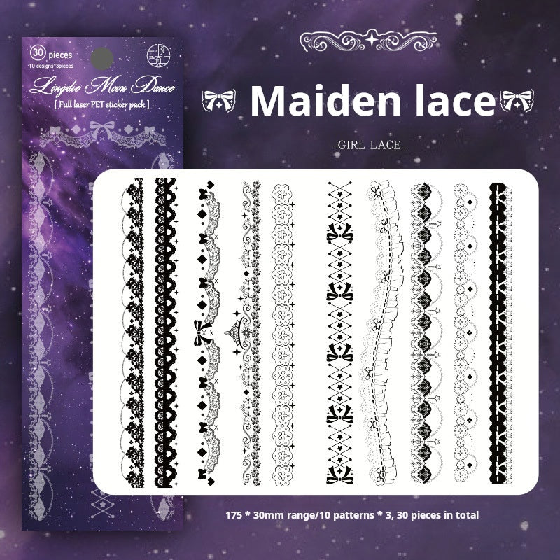 Fantasia PET sticker -30Pcs each pack