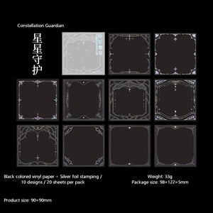 Silver foil design chart