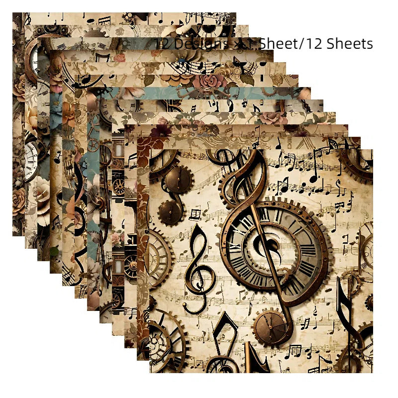 Stack of 12 sheets