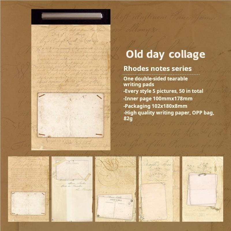 Vintage Paper -50Pcs each pack