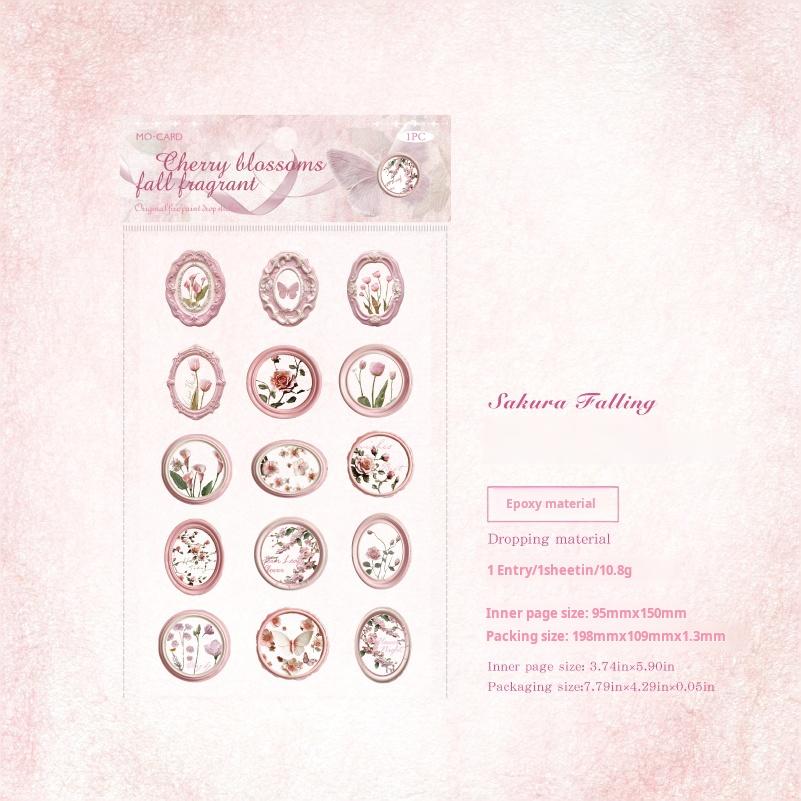 Sealing wax glue Sticker -1Pcs each pack