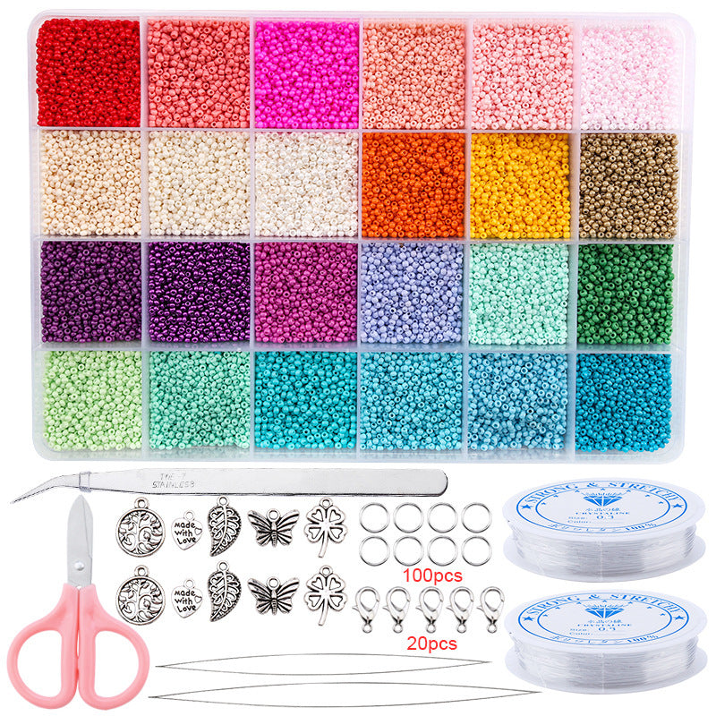2mm Mixed-Color Seed Bead DIY Kit