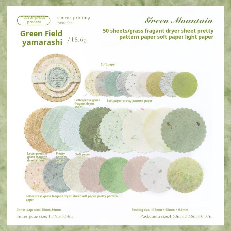 Round paper -50Pcs each pack