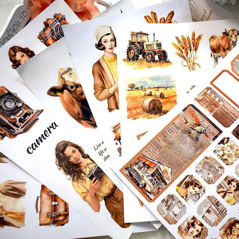 S-555- The song of time Sticker Book -20Pcs each pack