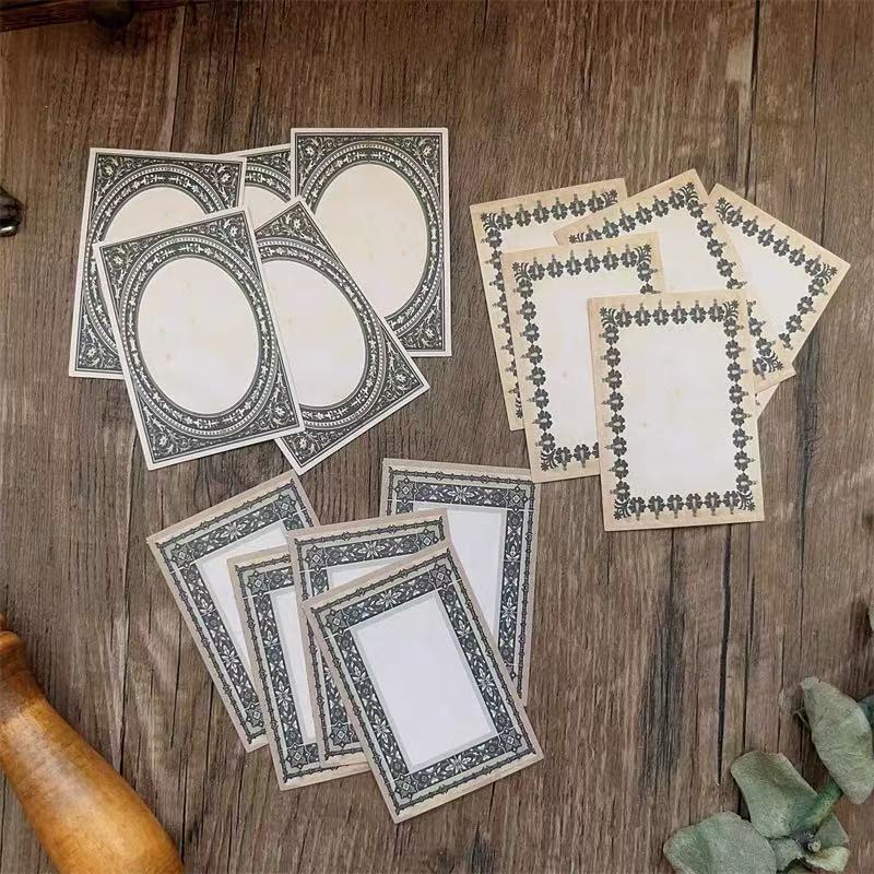 Vintage Plant Specimens Solid Stickers -15Pcs each pack