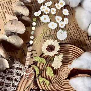 White flowers