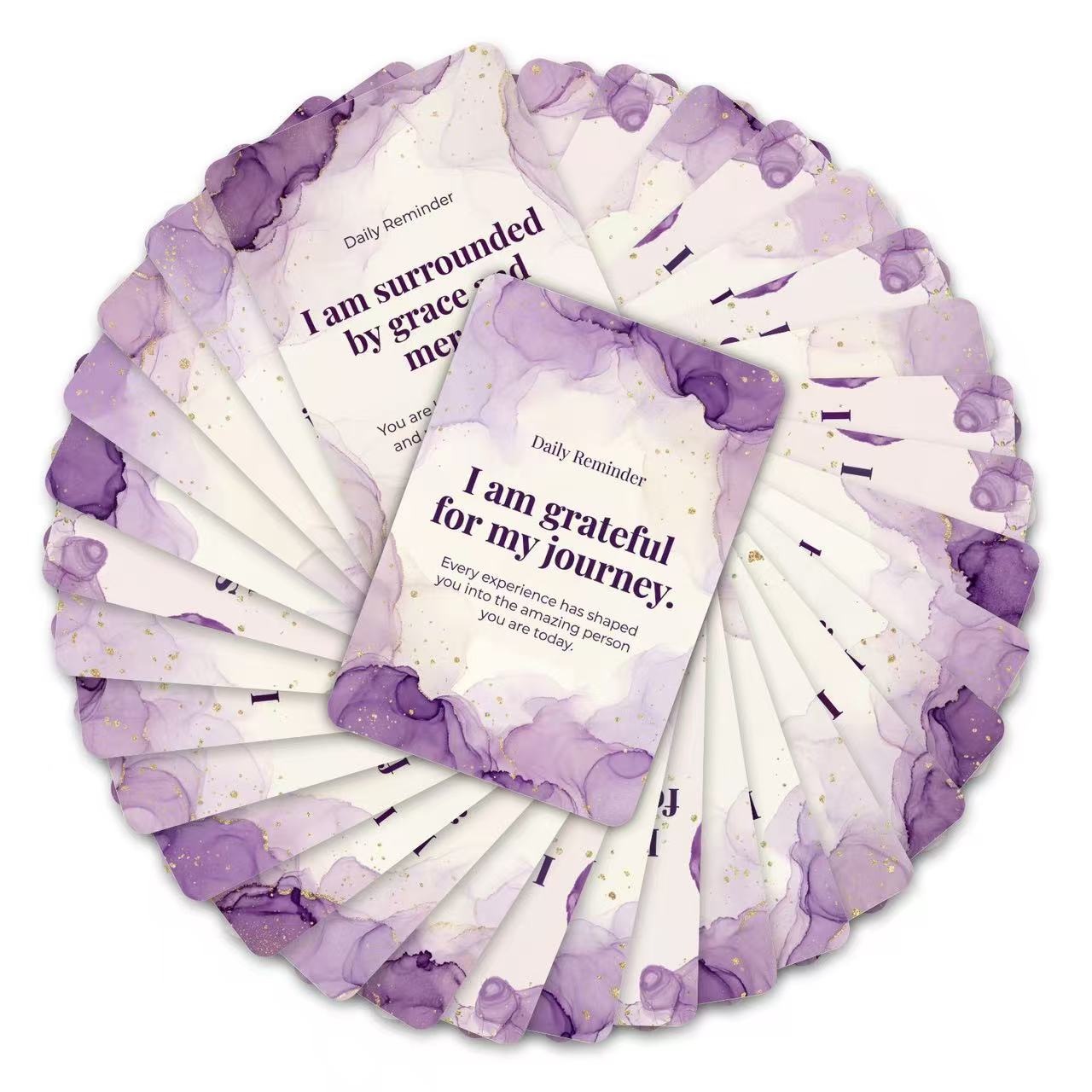 Inspirational English Quotes Cardstock 36pcs (2.36 × 3.5 inch)