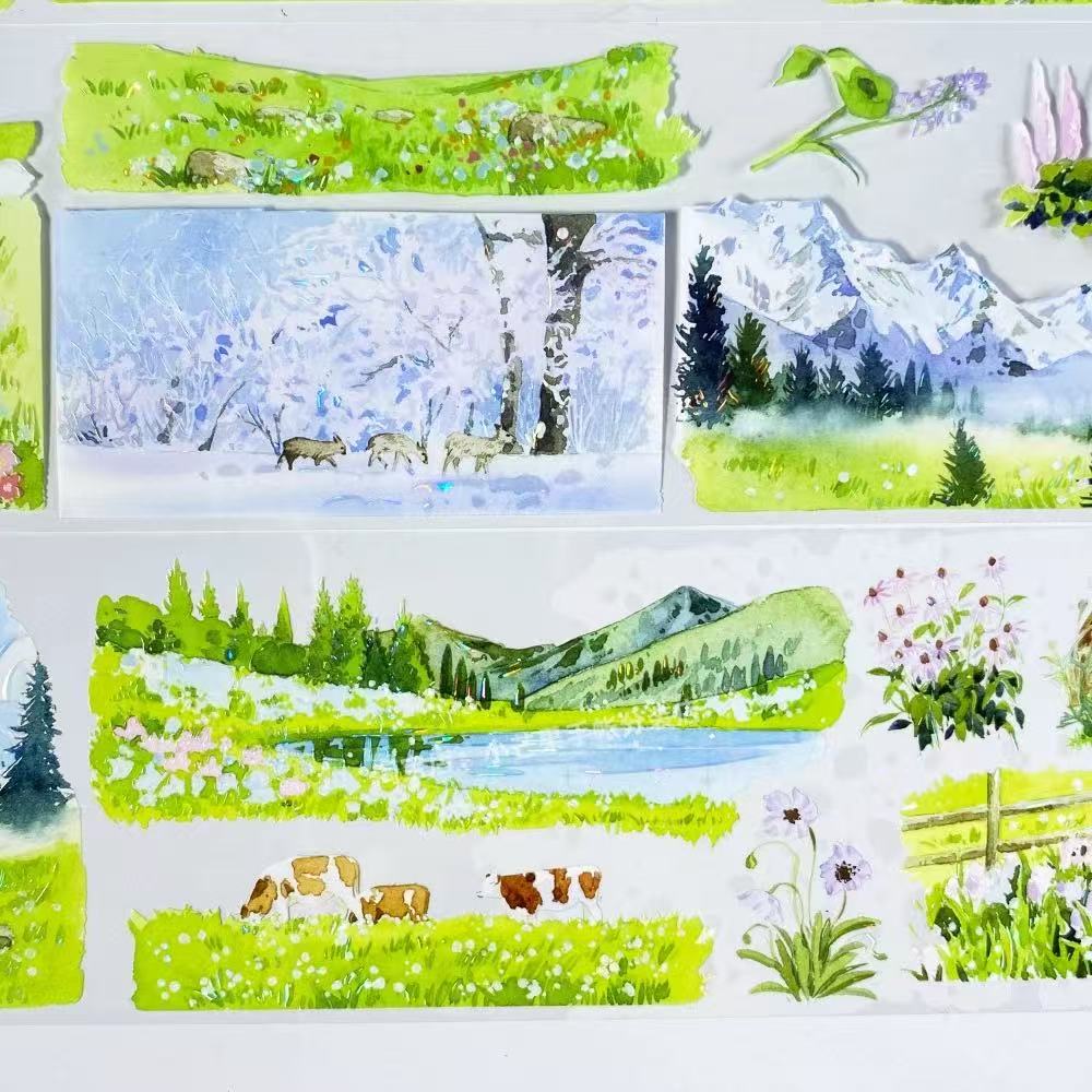 Cloudside Ranch Shell Gloss PET Tape (7 x 100 cm) 1 loop
