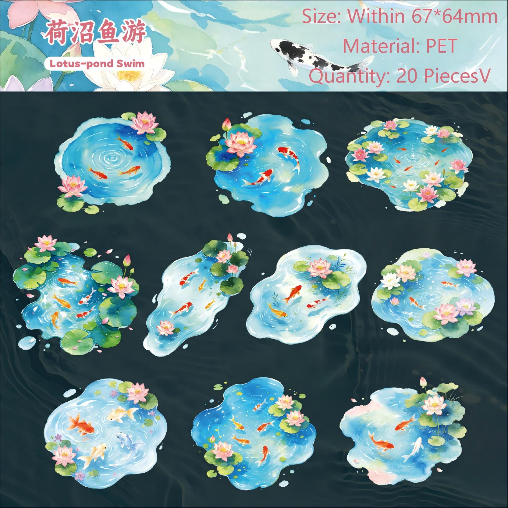Pond stickers chart