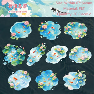 Pond stickers chart