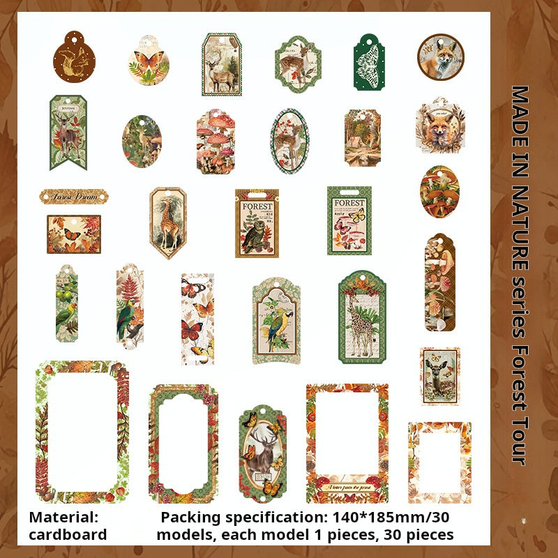 Natural Creation Series Paper -30Pcs each pack