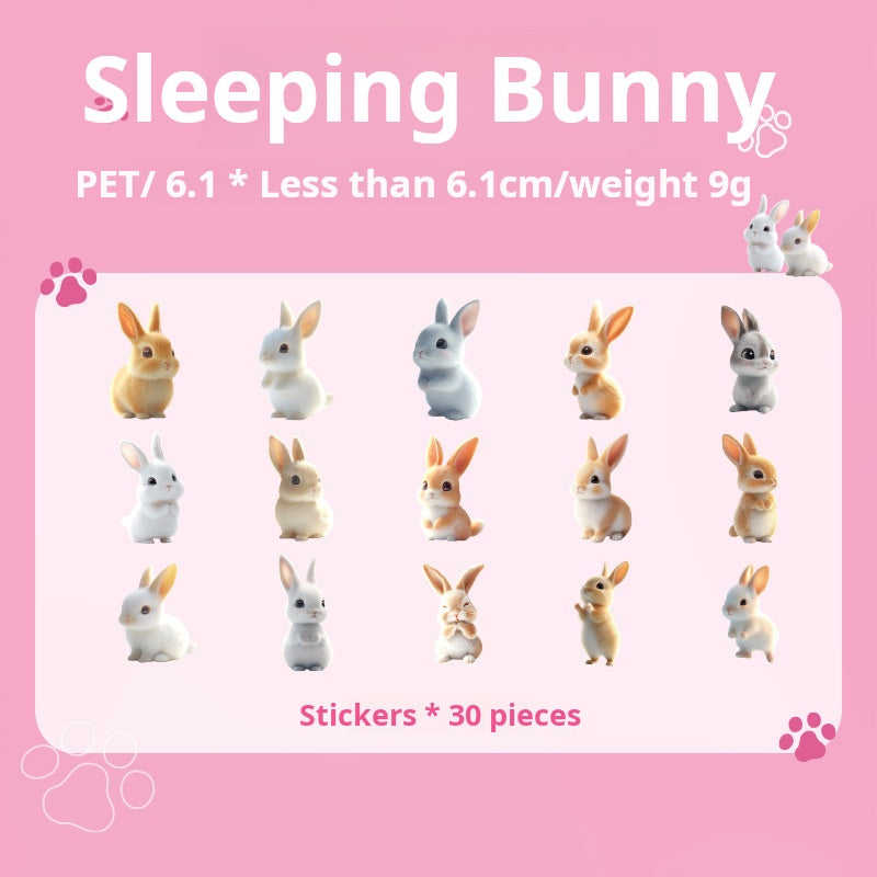 0313 Cuteism Series Sticker -30Pcs each pack